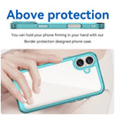 Apple iPhone 16 Plus Soft TPU Bumper Case [Clear Blue]