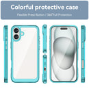 Apple iPhone 16 Plus Soft TPU Bumper Case [Clear Blue]