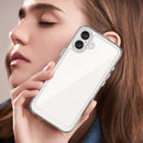 Apple iPhone 16 Plus Soft TPU Bumper Case [Clear]
