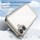 Apple iPhone 16 Plus Soft TPU Bumper Case [Clear Grey]