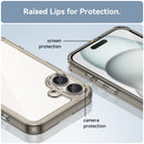 Apple iPhone 16 Plus Soft TPU Bumper Case [Clear Grey]