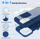 iPhone 16 Pro Silicone Case – Soft Protective Cover (Black, Blue, Red)