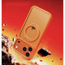 iPhone 16 Pro Clear MagSafe 360° Rotating Ring Stand Case