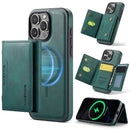 iPhone 16 Pro DG.Ming MagSafe Wallet Case (Green) 1