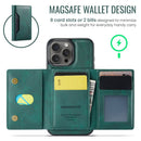 iPhone 16 Pro DG.Ming MagSafe Wallet Case (Green) 8