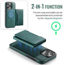iPhone 16 Pro DG.Ming MagSafe Wallet Case (Green) 7