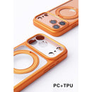 iPhone 16 Pro Max Clear MagSafe 360° Rotating Ring Stand