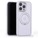 iPhone 16 Pro Max Clear MagSafe 360° Rotating Ring Stand