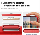 iPhone 16 Pro Silicone Case – Soft Protective Cover (Black, Blue, Red)