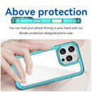 Apple iPhone 16 Pro Soft TPU Bumper Case [Clear Blue]