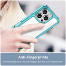 Apple iPhone 16 Pro Soft TPU Bumper Case [Clear Blue]