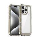 Apple iPhone 16 Pro Soft TPU Bumper Case [Clear Grey]