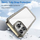 Apple iPhone 16 Pro Soft TPU Bumper Case [Clear Grey]