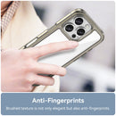 Apple iPhone 16 Pro Soft TPU Bumper Case [Clear Grey]