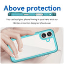 Apple iPhone 16 Soft TPU Bumper Case [Clear Blue]