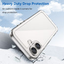 Apple iPhone 16 Soft TPU Bumper Case [Clear]