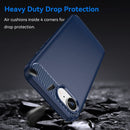 iPhone 16e 17e Carbon Fibre TPU Case Slim Shockproof Cover