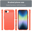 iPhone 16e 17e Carbon Fibre TPU Case Slim Shockproof Cover