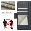 iPhone 16e 17e CaseMe Retro Wallet Case Black 11
