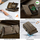 iPhone 16e 17e Crossbody Case with Strap Card Slots &