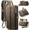 iPhone 16e 17e Crossbody Case with Strap Card Slots &