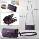 iPhone 16e 17e Crossbody Case with Strap Card Slots &
