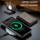 iPhone 16e 17e DG.Ming MagSafe Wallet Case Coffee 4