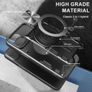 iPhone 16e 17e Ring Kickstand Case w/ Camera Cover Black 6