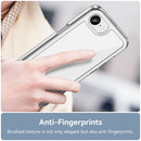 iPhone 16e 17e Soft TPU Bumper Case Clear 4