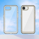iPhone 16e 17e Soft TPU Bumper Case Clear Gray 7