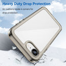 iPhone 16e 17e Soft TPU Bumper Case Clear Gray 2