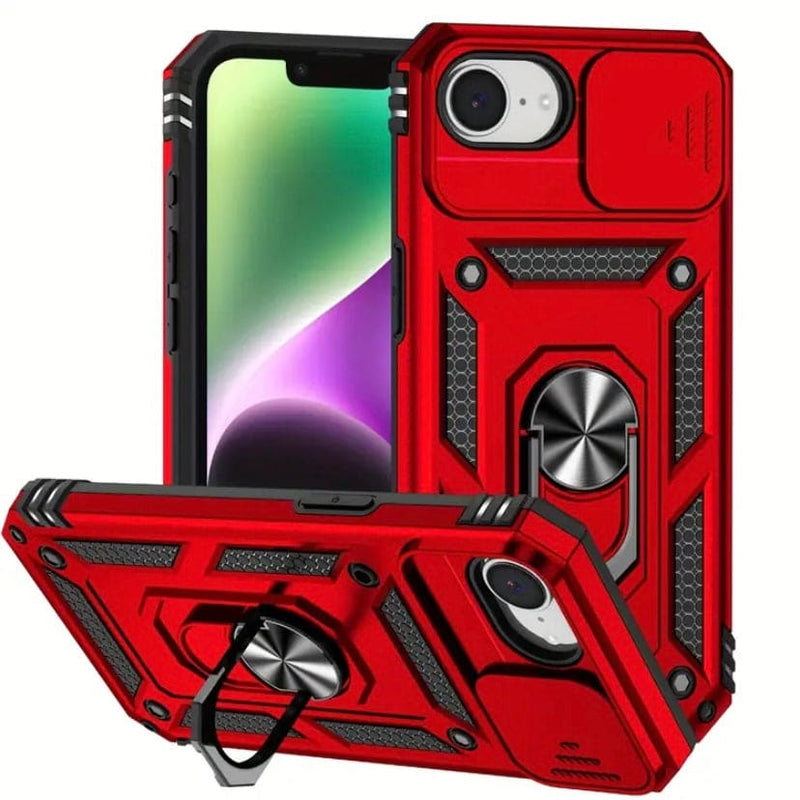 iPhone 16e (6.1”) Case (available in black navy & red) Red