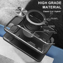 iPhone 16e Ring Kickstand Case w/ Camera Cover [Black]