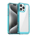 Apple iPhone 16 Pro Max Soft TPU Bumper Case [Clear Blue]