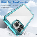 Apple iPhone 16 Pro Max Soft TPU Bumper Case [Clear Blue]