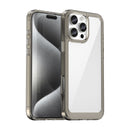 Apple iPhone 16 Pro Max Soft TPU Bumper Case [Clear Grey]