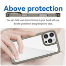 Apple iPhone 16 Pro Max Soft TPU Bumper Case [Clear Grey]