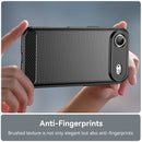 Apple iPhone 17 Air Carbon Fibre Brushed Case [Black]
