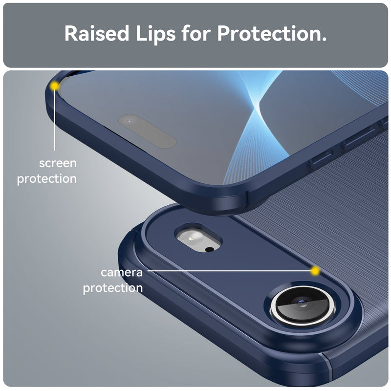 Apple iPhone 17 Air Carbon Fibre Brushed Case [Navy]