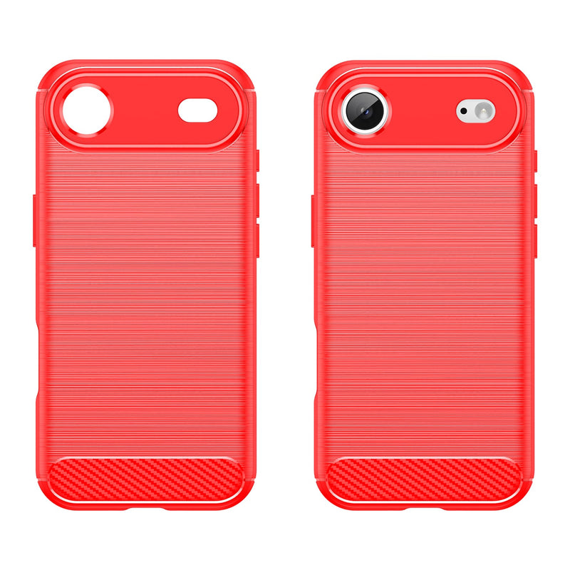 Apple iPhone 17 Air Carbon Fibre Brushed Case [Red]