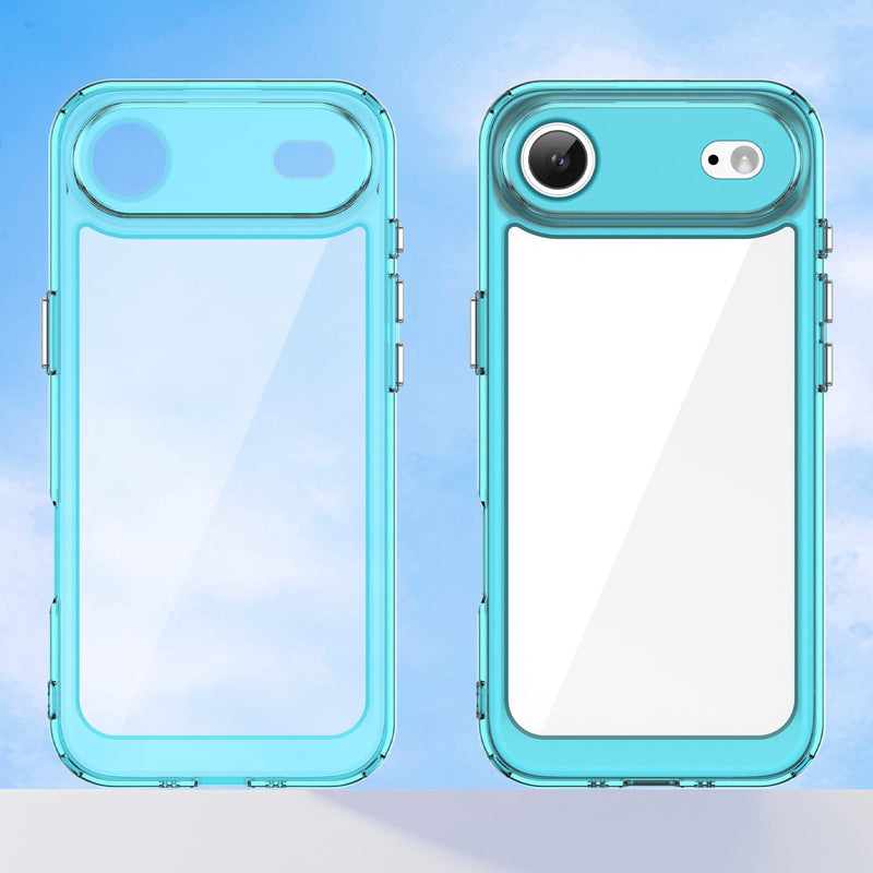 Apple iPhone 17 Air Soft TPU Bumper Case [Clear Blue]