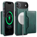iPhone 17 Air DG.Ming MagSafe Wallet Case [Green] 1