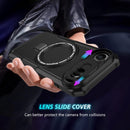 iPhone 17 Air MagSafe Case with Sliding Camera Cover & Ring Stand [Black]