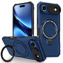 iPhone 17 Air MagSafe Case with Sliding Camera Cover & Ring Stand [Navy]