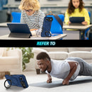 iPhone 17 Air MagSafe Case with Sliding Camera Cover & Ring Stand [Navy]