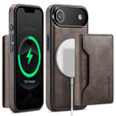iPhone 17 Air DG.Ming MagSafe Wallet Case [Coffee]