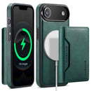 iPhone 17 Air DG.Ming MagSafe Wallet Case [Green]