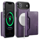 iPhone 17 Air DG.Ming MagSafe Wallet Case [Purple]