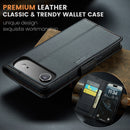 Apple iPhone 17 Air CaseMe Retro Wallet Case [Black]
