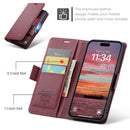 Apple iPhone 17 Air CaseMe Retro Wallet Case [Maroon]